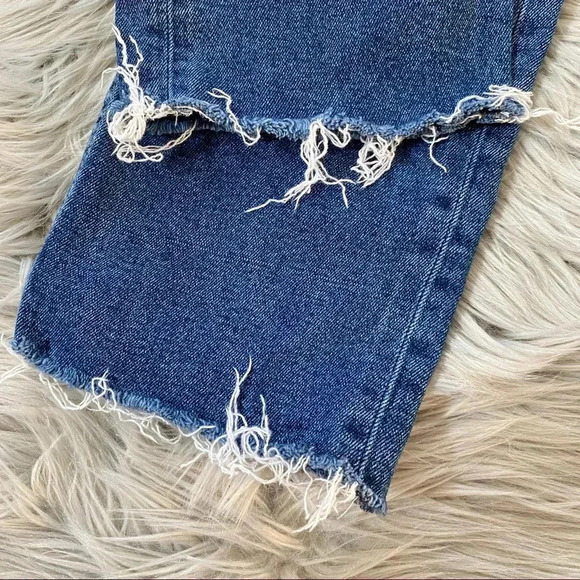 RE/DONE Women's 70s High Rise Stove Pipe Jeans 26 - Picture 9 of 10